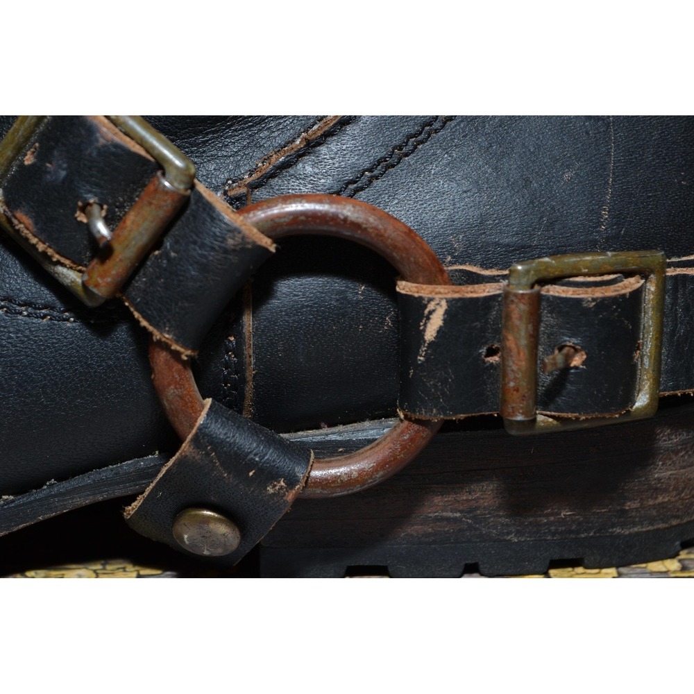 Freebird Hatchet Boots Womens Size 7 Black Leather Harness Ankle Biker By Steven - Picture 6 of 16